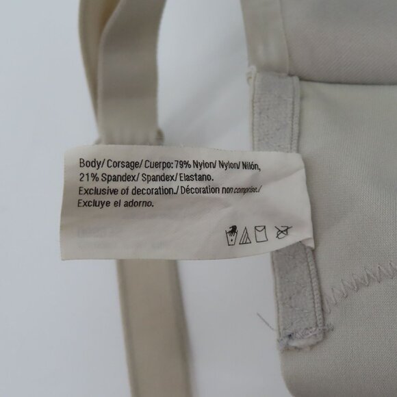 Maidenform 40D Bra Solid Gray Front Closure Underwire Lined SE6690 Lace Accent - Picture 10 of 12